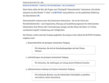 Tablet Screenshot of datensicherheit.oclink.de